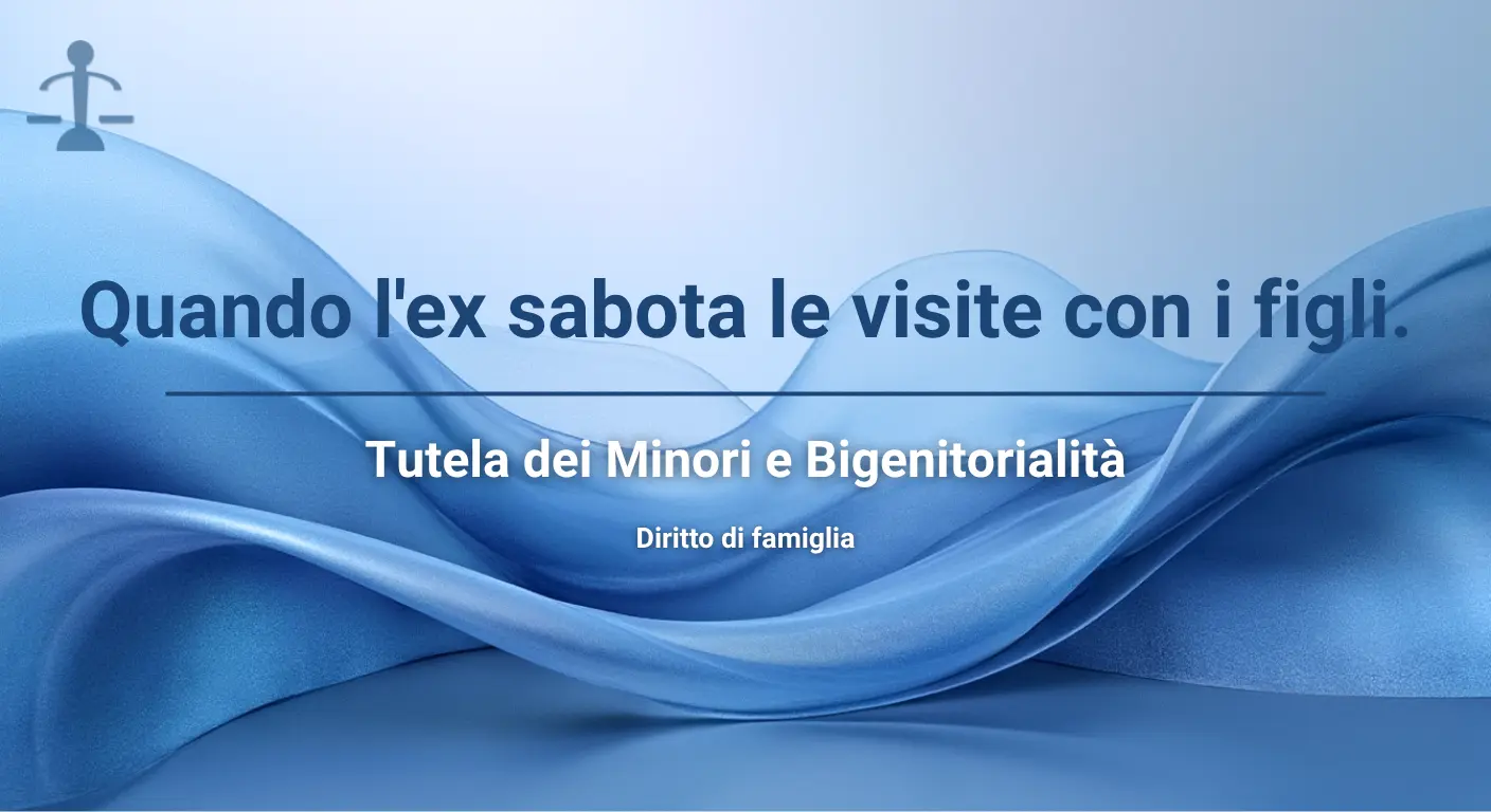 Vai all'articolo: Cosa Succede Se un Genitore Ostacola i Rapporti con l’Altro? Tutela dei Minori e Bigenitorialità: Articolo dello Studio Legale Pecorini Avvocato Matrimonialista Busto Arsizio. Temi trattati: AffidamentoDeiFigli. Per approfondimenti o informazioni contatta